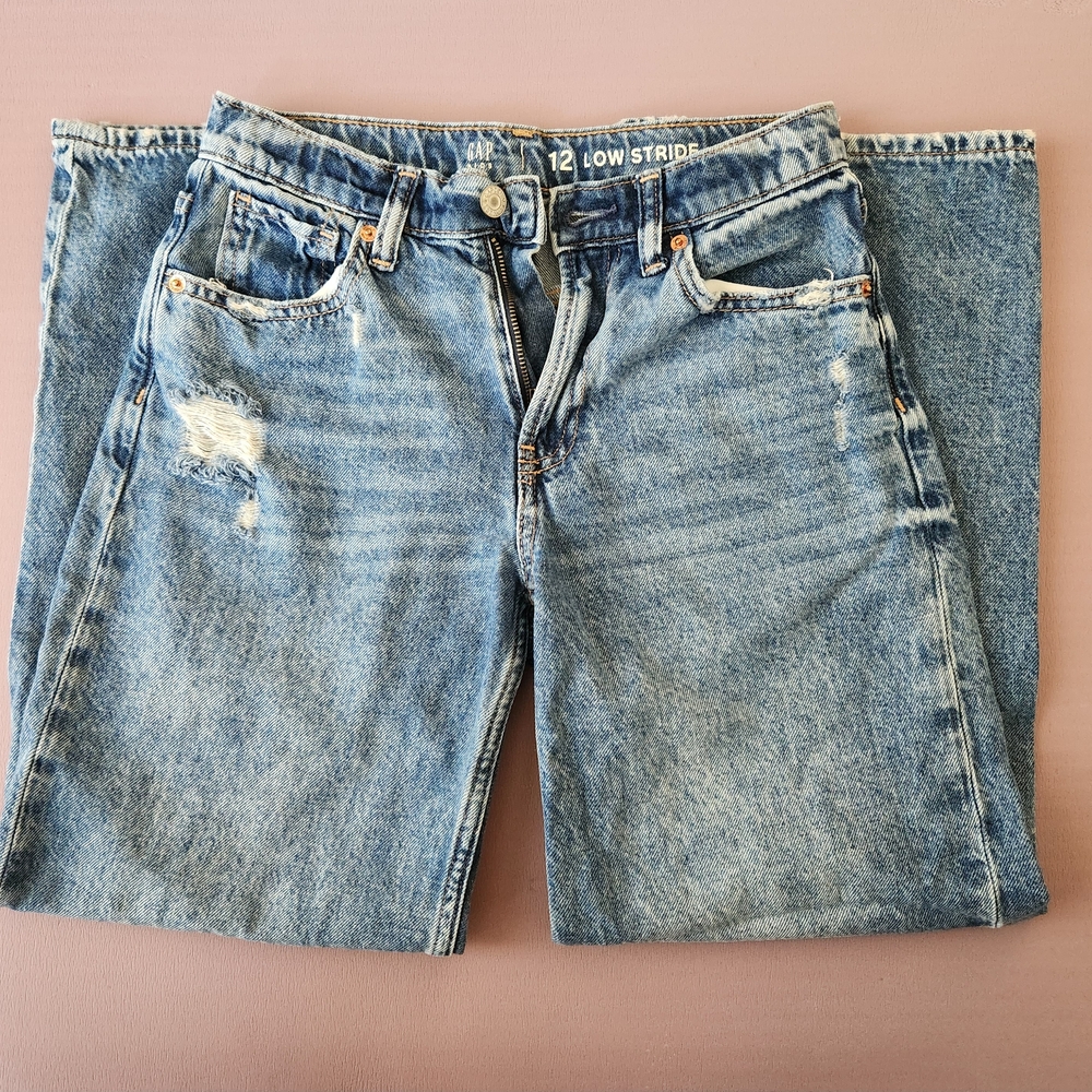 Gap Low Rise Blue Denim Jeans